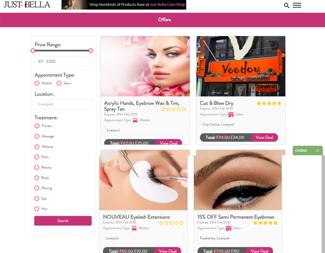 Beauty Services Marketplace